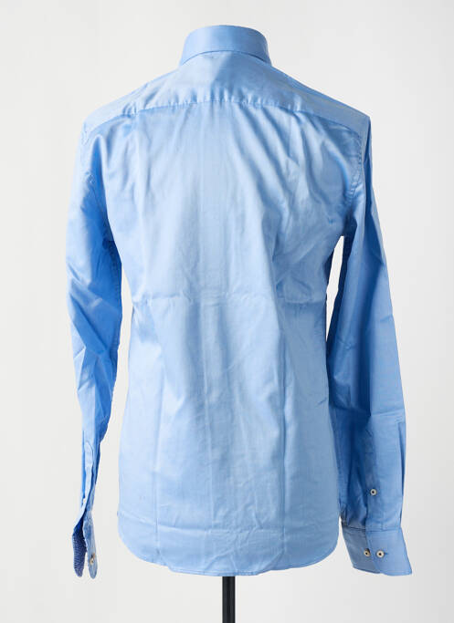 Chemise manches longues bleu 1863 BY ETERNA pour homme