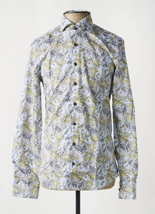 Chemise manches longues vert 1863 BY ETERNA pour homme