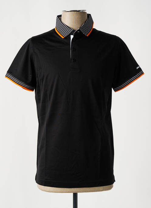 Polo noir KARL LAGERFELD pour homme