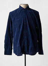 Chemise manches longues manches longues bleu 1863 BY ETERNA homme