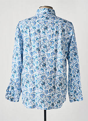 Chemise manches longues manches longues bleu 1863 BY ETERNA homme