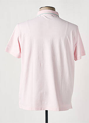 Polo coupe droite manches courtes rose SAINT JAMES homme