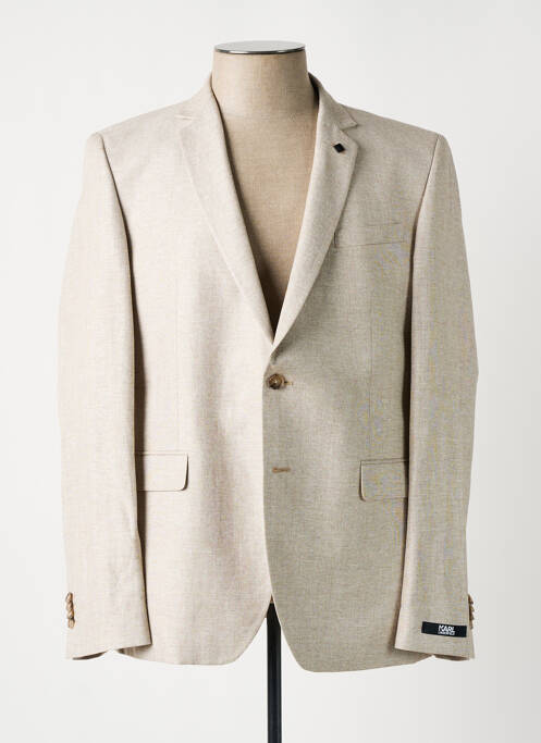 Blazer beige KARL LAGERFELD pour homme