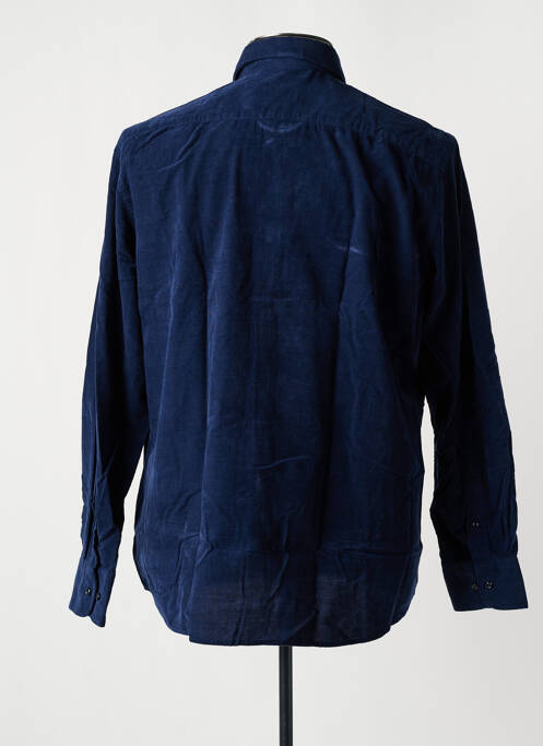 Chemise manches longues bleu 1863 BY ETERNA pour homme