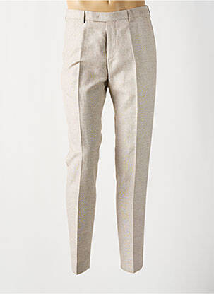 Pantalon slim stretch taille normale beige KARL LAGERFELD homme