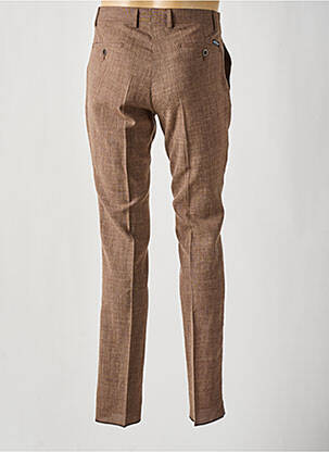 Pantalon slim stretch taille normale marron MONSIEUR HECTOR homme