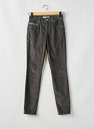 Pantalon slim stretch taille normale gris BRAX femme