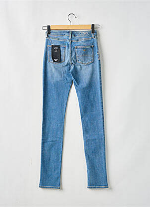 Jeans coupe slim stretch taille normale bleu EMPORIO ARMANI femme