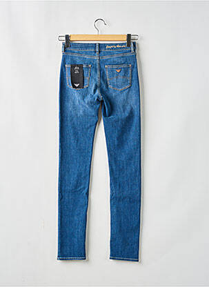 Jeans coupe slim stretch taille normale bleu EMPORIO ARMANI femme