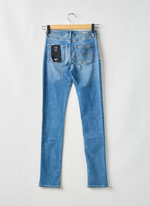 Jeans coupe slim bleu EMPORIO ARMANI pour femme
