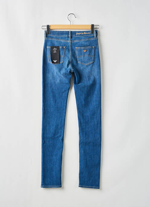 Jeans coupe slim bleu EMPORIO ARMANI femme