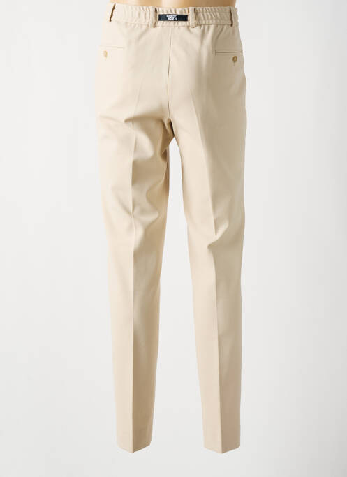 Pantalon slim beige KARL LAGERFELD pour homme