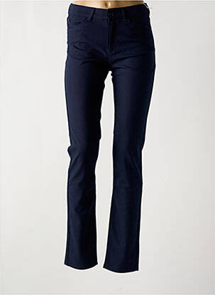 Pantalon slim stretch taille normale bleu EMPORIO ARMANI femme