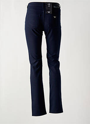 Pantalon slim stretch taille normale bleu EMPORIO ARMANI femme