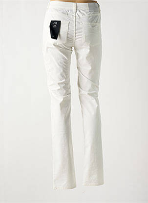 Pantalon slim tissage popeline taille normale blanc EMPORIO ARMANI femme