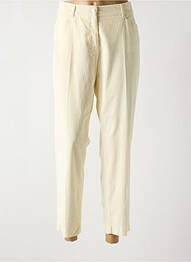 Pantalon 7/8 stretch taille normale beige BRAX femme