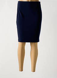 Jupe mi-longue taille haute bleu JOSEPH RIBKOFF femme