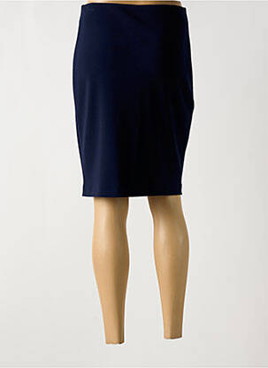 Jupe mi-longue stretch bleu JOSEPH RIBKOFF femme