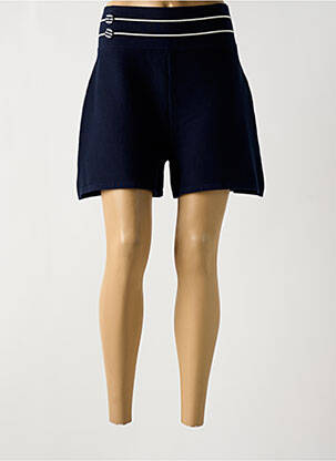 Short taille élastique taille haute bleu SAINT JAMES femme