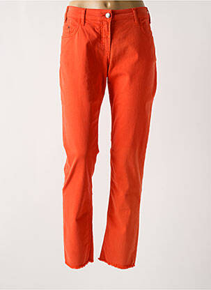 Jeans coupe slim orange SPORTALM pour femme