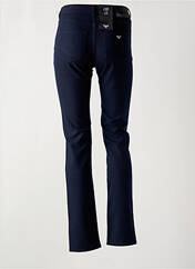 Pantalon slim bleu EMPORIO ARMANI pour femme seconde vue