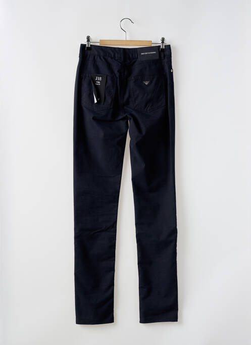 Pantalon slim bleu EMPORIO ARMANI pour femme