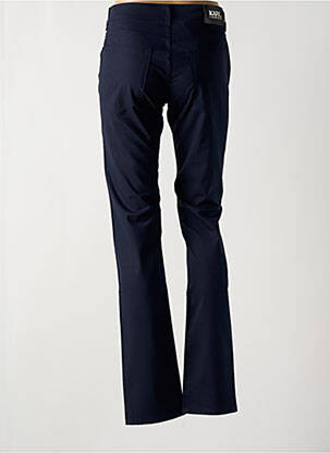 Pantalon droit stretch taille normale bleu KARL LAGERFELD femme