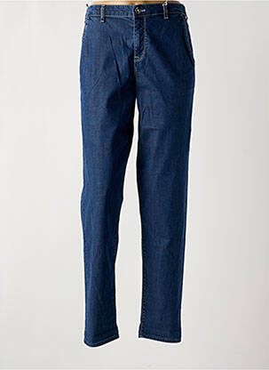 Jeans coupe droite stretch taille normale bleu EMPORIO ARMANI femme