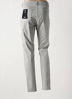 Pantalon slim skinny taille normale gris EMPORIO ARMANI femme