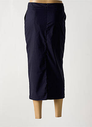 Jupe mi-longue stretch bleu JOSEPH RIBKOFF femme