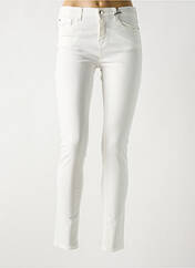 Pantalon slim blanc EMPORIO ARMANI pour femme seconde vue