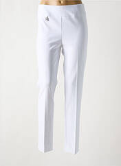 Pantalon slim blanc JOSEPH RIBKOFF pour femme seconde vue