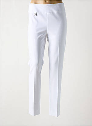 Pantalon slim blanc JOSEPH RIBKOFF pour femme