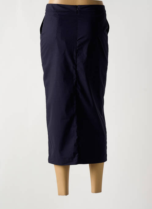 Jupe mi-longue bleu JOSEPH RIBKOFF pour femme