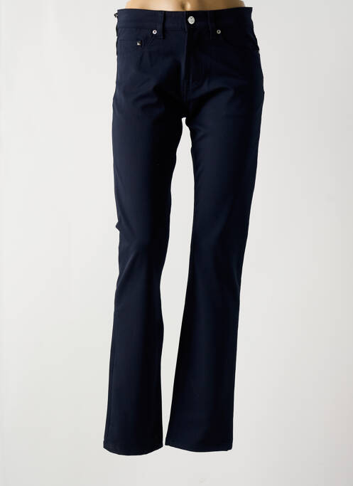 Pantalon droit bleu KARL LAGERFELD pour femme