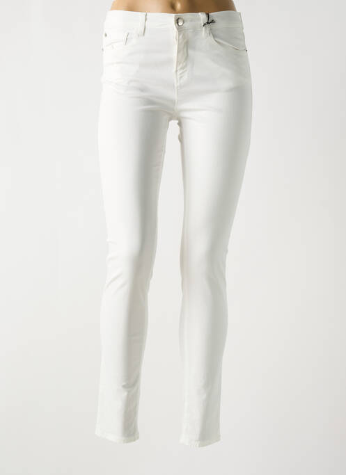 Pantalon slim blanc EMPORIO ARMANI pour femme
