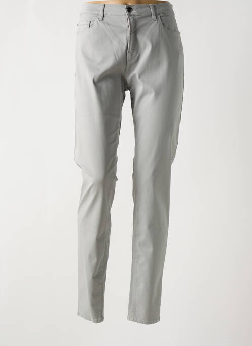Pantalon slim gris EMPORIO ARMANI pour femme