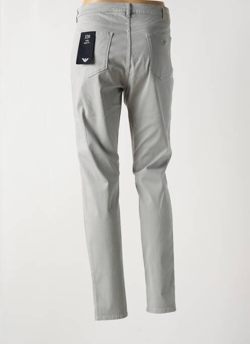 Pantalon slim gris EMPORIO ARMANI pour femme