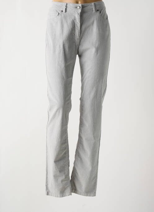 Pantalon slim gris SAINT JAMES pour femme