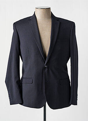 Blazer manches longues bleu NINO LORETTI homme
