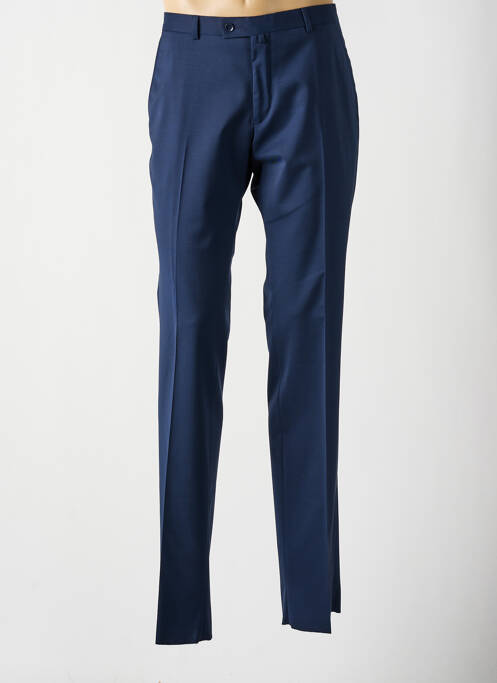 Pantalon slim bleu NINO LORETTI pour homme