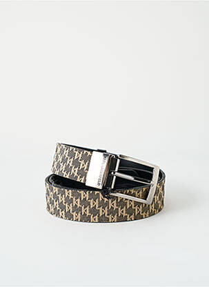 Ceinture marron KARL LAGERFELD pour homme