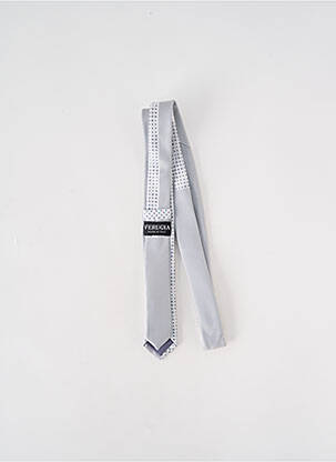 Cravate doublure gris VERUGIA homme