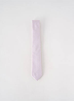 Cravate imprimé fantaisie violet VERUGIA homme