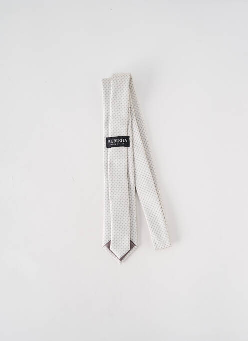 Cravate blanc VERUGIA pour homme
