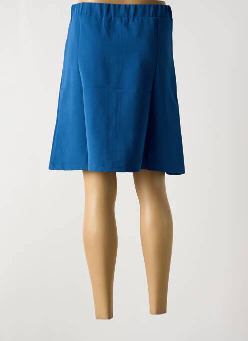 Jupe mi-longue taille normale bleu MULTIPLES femme