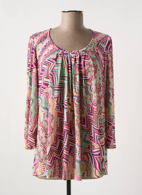 T-shirt rose MULTIPLES pour femme