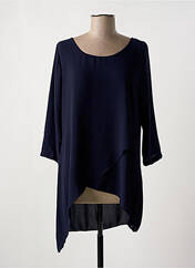 Tunique manches longues noir MULTIPLES pour femme seconde vue