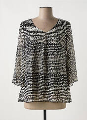 Blouse noir MULTIPLES pour femme seconde vue