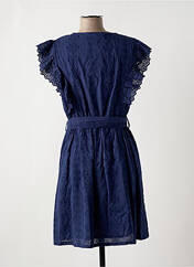 Robe courte bleu C'EST BEAU LA VIE pour femme seconde vue
